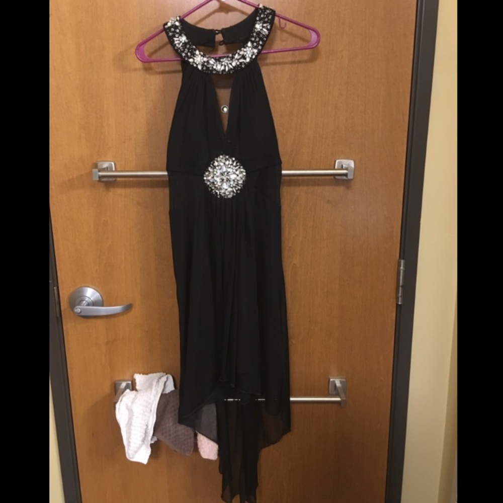 Black Halter Dress